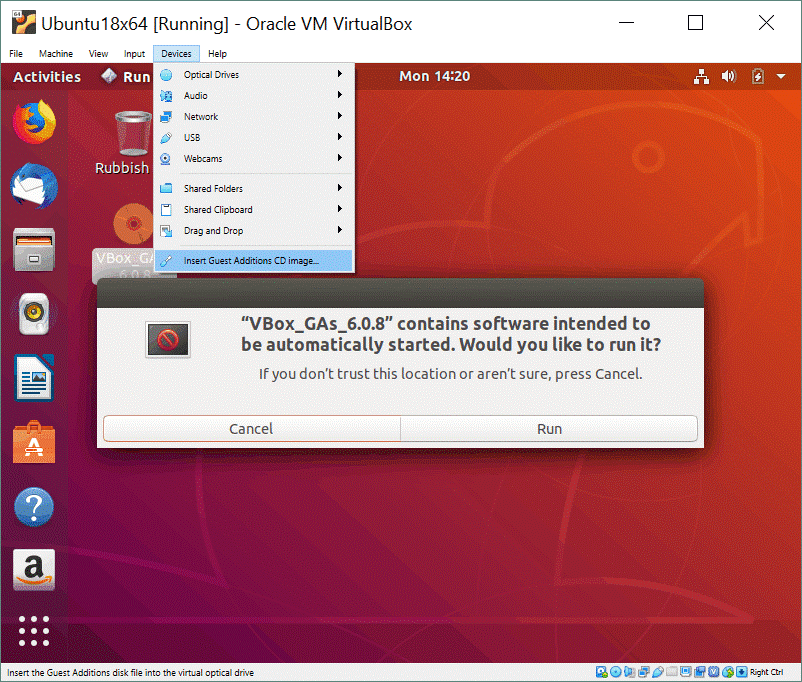 Oracle virtualbox guest additions. How to install Ubuntu on VIRTUALBOX.